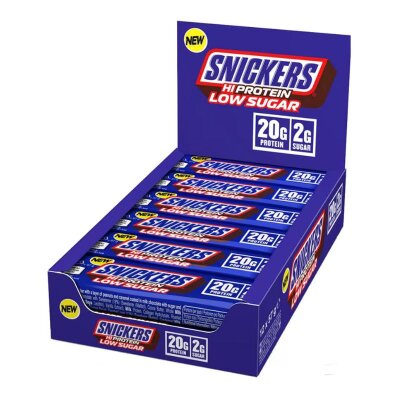 Snickers High Protein Low Sugar Protein Bar 12x 57 Riegel Milk Chocolate