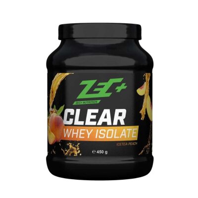 Zec+ Clear Whey Isolate Protein 450g Eistee-Pfirsich