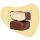 Wana Bars Creamy Twins 45g Riegel Dark Chocolate & White Chocolate Filling