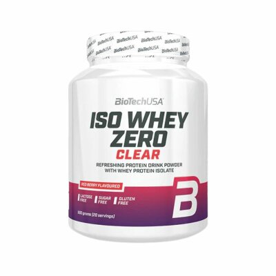 BiotechUSA Iso Whey Zero Clear 500g Red Berry