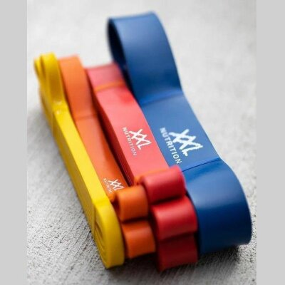 XXL Nutrition Power Bands Widerstandsbänder Rot - Heavy