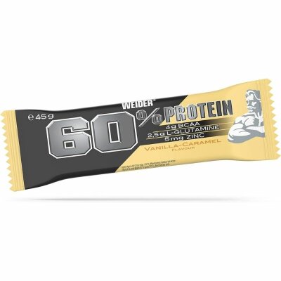 Weider 60% Protein Bar 45g Vanilla-Caramel