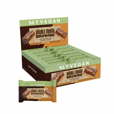 Myprotein Myvegan Double Dough Brownie