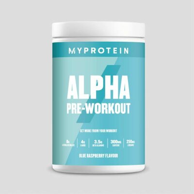 Myprotein Alpha Pre-Workout Booster Blue Raspberry