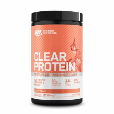 Optimum Nutrition Clear Vegan Protein - 100% Plant Protein Isolate Juicy Peach