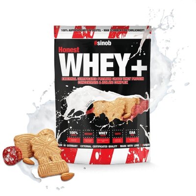 #Sinob Honest Whey+ Spekulatius (1000g)