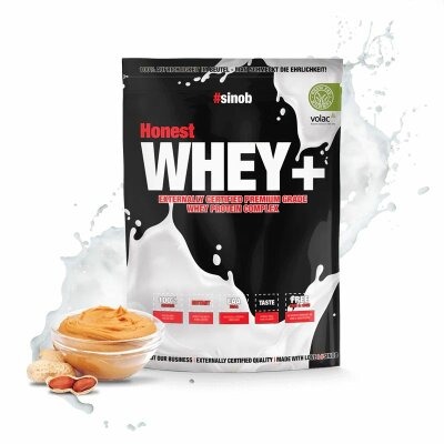 #Sinob Honest Whey+ Erdnussbutter (820g)