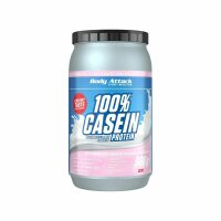 Body Attack 100% Casein Protein 900 g-Strawberry White...