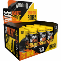 Warrior Rage Pre-Workout Energy Shot 60ml Tropical Sourz