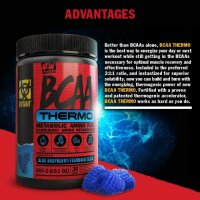 Mutant Thermo BCAA, 285g Blue Raspberry