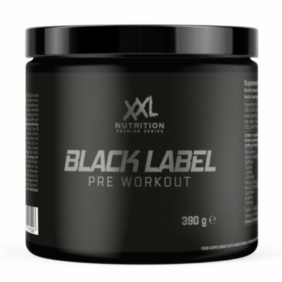 XXL Nutrition Black Label - Pre Workout Booster Red Fruits