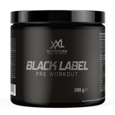 XXL Nutrition Black Label - Pre Workout Booster Orange Fruits