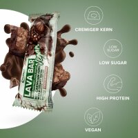 IronMaxx Vegan Lava Bar Protein Riegel 40g Chocolate Brownie (MHD 06/24)