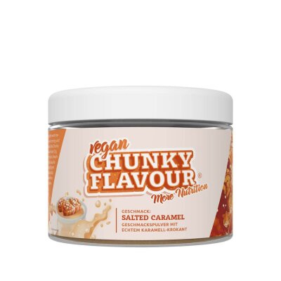 More Nutrition Chunky Flavour - 150g Salted Caramel Vegan