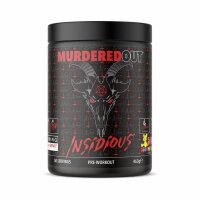 Murdered Out Insidious Pre-Workout Booster Sour Scummy Bear