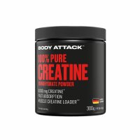 Body Attack 100% Pure Creatine Powder 300g