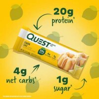 Quest Nutrition Quest Bar Proteinriegel 60g Riegel Lemon Cake