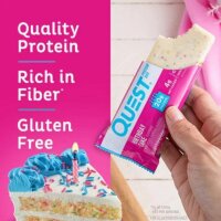 Quest Nutrition Quest Bar Proteinriegel 60g Riegel Birthday Cake