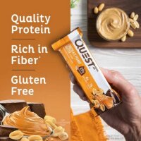 Quest Nutrition Quest Bar Proteinriegel 12x60g BOX Chocolate Peanutbutter