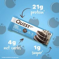 Quest Nutrition Quest Bar Proteinriegel 12x60g BOX Cookies´n Cream