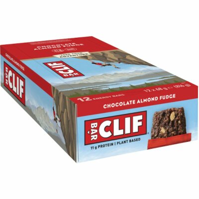 Clif Bar The Original Energy Bar, 68g 12x68g BOX Chocolate Almond Fudge