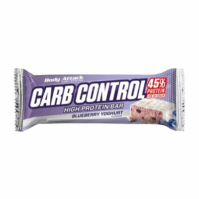 Body Attack Carb Control Proteinriegel 100 g Riegel Blueberry Yoghurt