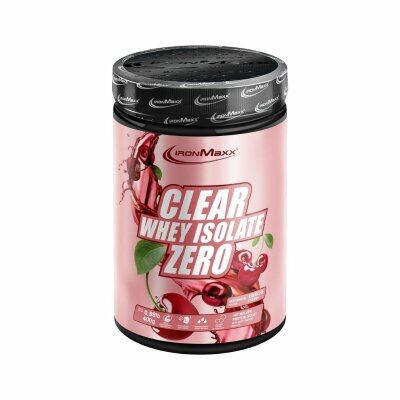 IronMaxx Clear 100% Whey Isolate Zero - 400g Dose Kirsche