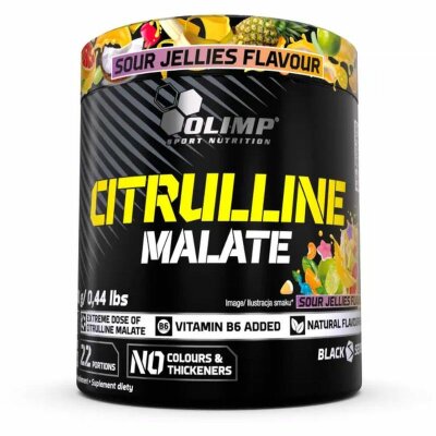 Olimp Citrullin Malate, 200g Dose Sour Jellies Flavour