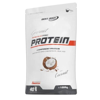 Best Body Nutrition Gourmet Premium Pro Protein 1000g Beutel-Coconut