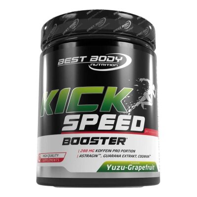 Best Body Nutrition Professional Kick Speed Booster 600 g Dose Yuzu Grapefruit