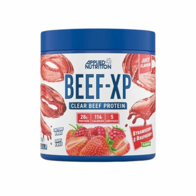 Applied Nutrition Beef-XP Clear Beef Protein, 150g Dose Strawberry & Raspberry