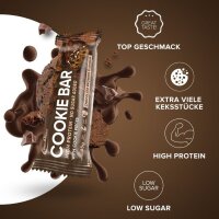 IronMaxx Cookie Bar Proteinriegel 45g Riegel Chocolate Brownie (MHD 10/24)