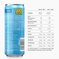 Nocco BCAA Drink 24 x 330ml Dose Juicy Melba