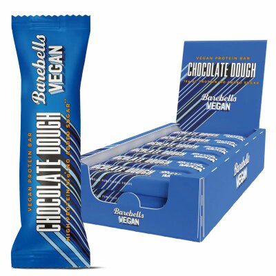 Barebells Vegan Protein Bar 12 x 55g BOX Chocolate Dough