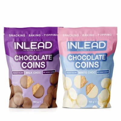 Inlead Chocolate Coins, 150g