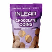 Inlead Chocolate Coins, 150g Milk Choc