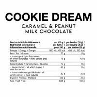 Inlead Cookie Dream Caramel & Peanut, 128g Milk Choc