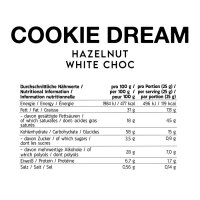 Inlead Cookie Dream, 128g Hazelnut White Choc