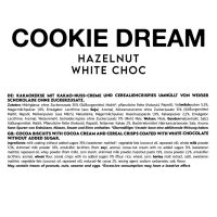 Inlead Cookie Dream, 128g Hazelnut White Choc