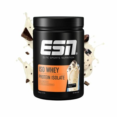 ESN Iso Whey Protein Isolat, 908g Dose Stracciatella