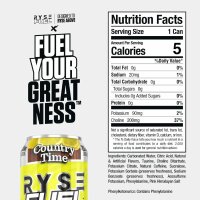 RYSE Fuel Energy Drink, 473ml Country Time Lemonade