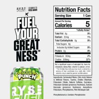 RYSE Fuel Energy Drink, 473ml Sour Punch Green Apple