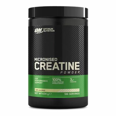 Optimum Nutrition Micronised Creatine Powder, 634g Dose - 186 Portionen