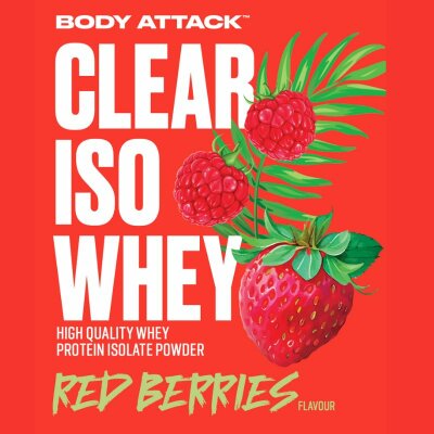 Body Attack Clear Iso Whey Summer Edition 30 g Probe Redberries