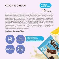 Fitness SHOCK® Protein Brownie 50 g  Cookie Cream