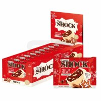 Fitness SHOCK® Protein Brownie 10 x 50g BOX Lebkuchen