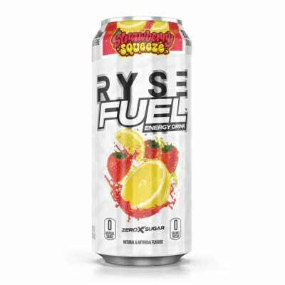 RYSE Fuel Energy Drink, 473ml Strawberry Squeeze