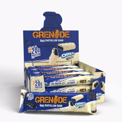 Grenade Carb Killa Protein Bar 12 x 60 g BOX Oreo White