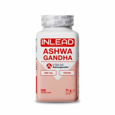 Inlead Ashwagandha KSM-66, 120 Caps