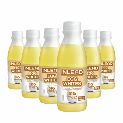 Inlead Egg Whites, 500g Flasche, Freilandhaltung